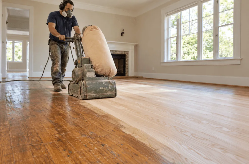 Hardwood Floor Refinishing illustration